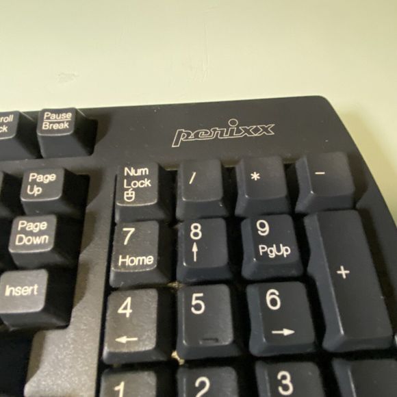 Perixx Periboard 512 Ergonomic Full Size Wired Keyboard KU-9938 Tested Works - Picture 8 of 10